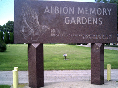 Albion Memory Gardens Cemetery